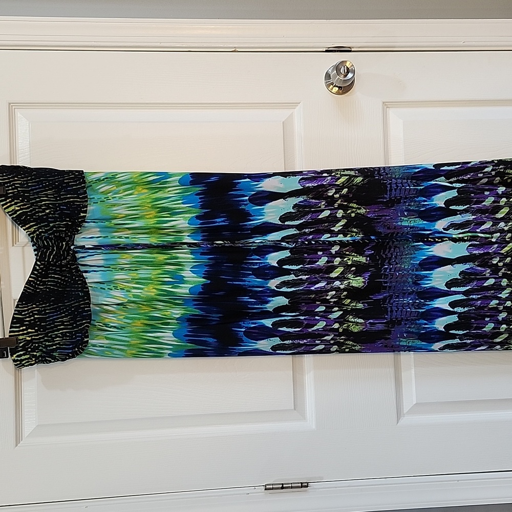 Unfocused Maxi dress, size 16W